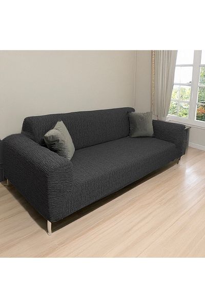 TUCHMALL 3 Seater Washable Sofa Cover - Quality Jacquard Fabric, Sofa Bed-Couch Cover