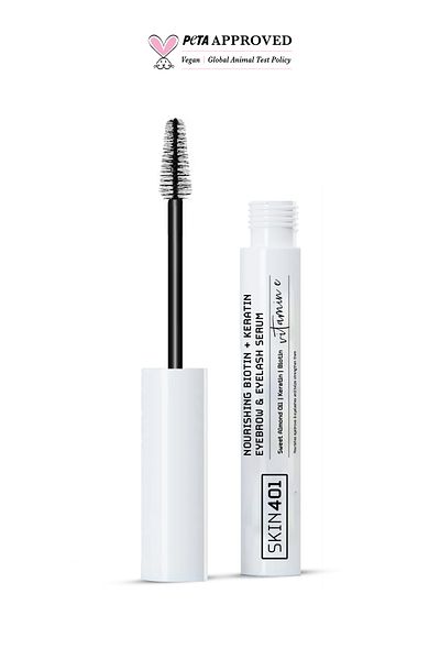 Skin401 Keratin & Biotin Plumping Nourishing Lengthening Eyebrow & Eyelash Serum 6.5ml