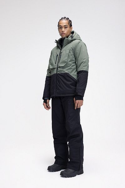 DeFacto Defactofit Ultra-Proof Water Repellent Windproof Ski Coat - Hooded and Zip-Up