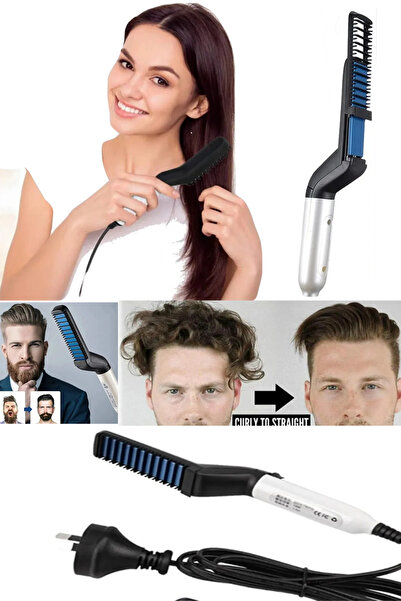 bloomplus Özel Traklı Saç Sakal Düzleştirici Seyehat Ve Günlük Kullanımlık Is...