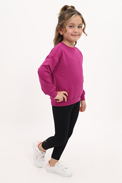 Toontoy Σετ κοριτσίστικο κολάν με κέντημα Always Heart