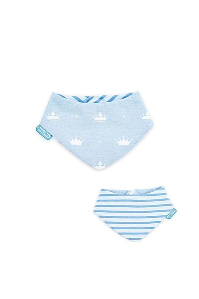 Easy Tedarik BabyJem Newborn Scarf Bib 515 Blue