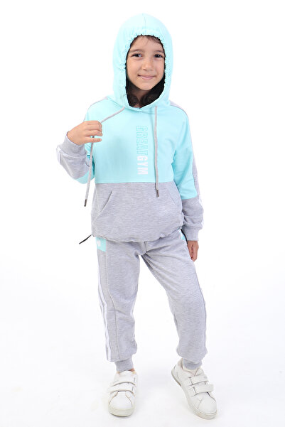 Toontoy Set de trening cu imprimeu pentru fete