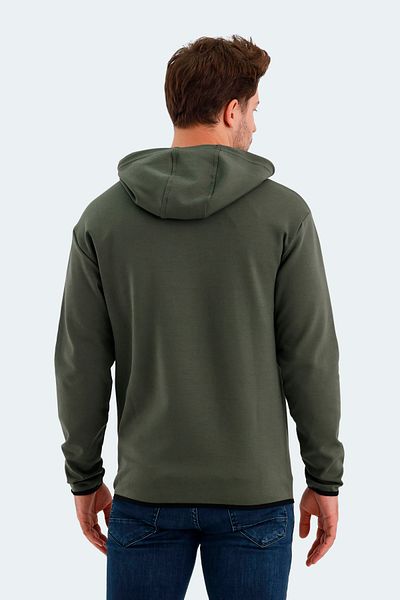 Slazenger Ανδρικό φούτερ χακί VADIMIR