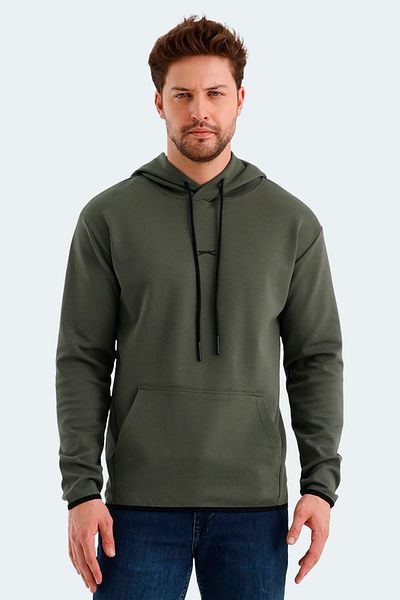 Slazenger Ανδρικό φούτερ χακί VADIMIR