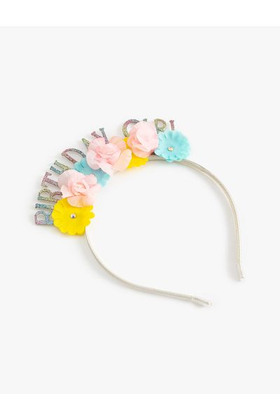 Koton Birthday Crown with Flower Detail