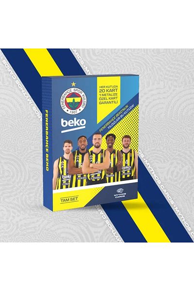 Fenerbahçe Men's Basketball Full Set Season Cards - Box