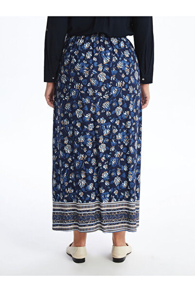 LC Waikiki Lw - Fusta de damă cu model cu talie elastică