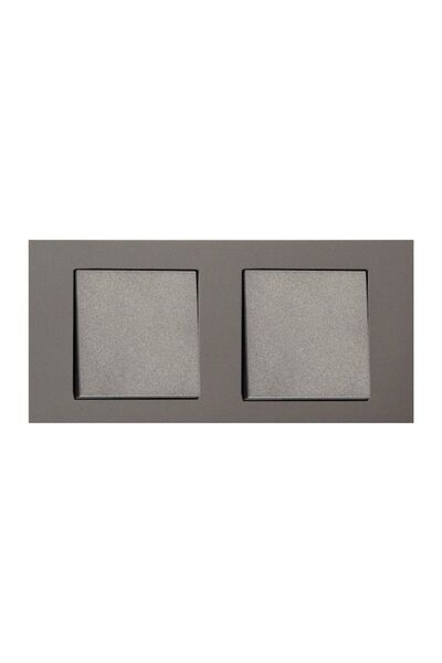 OVİVO Ovivo Grano Antrasit 2'li Set Anahtar + Anahtar