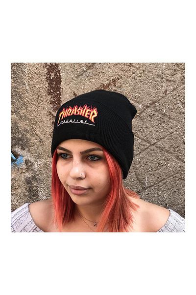 Köstebek Thrasher Magazine Beanie