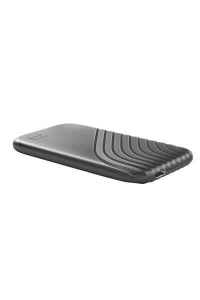WD My Passport 4Tb - 1050Mb/S USB 3.2 Gen 2 Portable Ssd Gray Wdbagf0040Bgy-Wesn