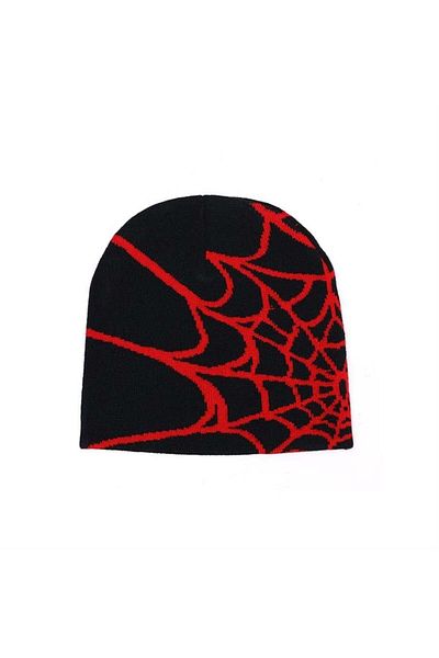 Köstebek Black Spider-Man Spider Web Beanie