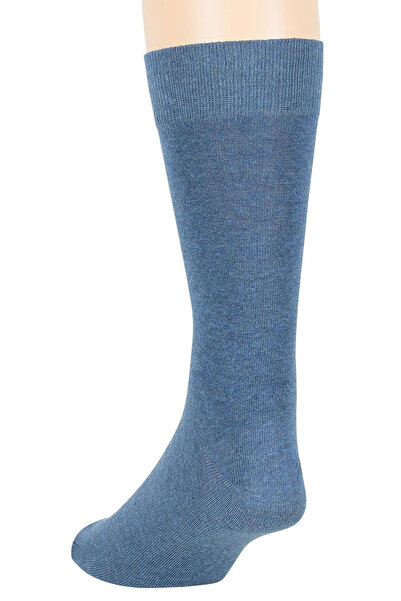 SİHİRLİ AYAKLAR Мъжки чорапи в тъмносини цветове, 3 чифта, едноцветни - памук