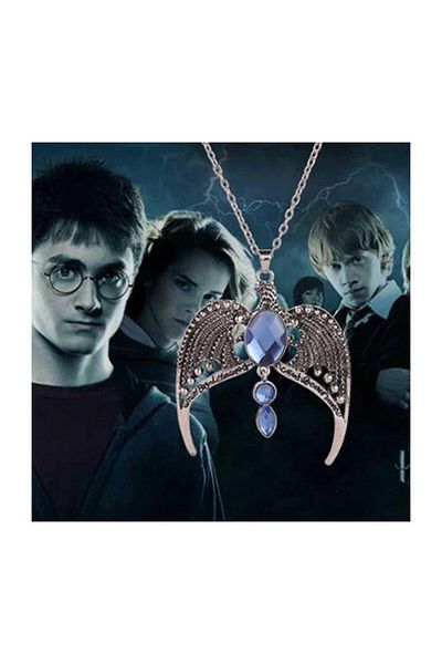 Köstebek Harry Potter - Ravenclaw Horcrux Eagle Crown Necklace