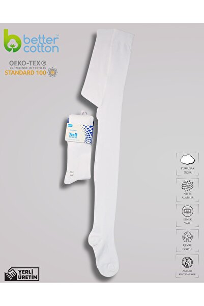 First Socks Çocuk Külotlu Çorap Likralı (BURUN DİKİŞSİZ)