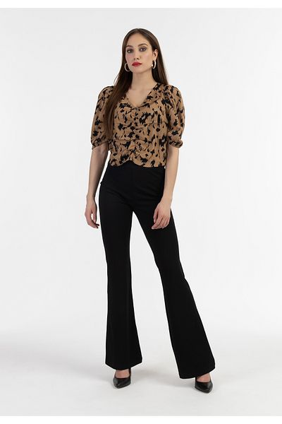 Faina Drapiertes Blusenshirt