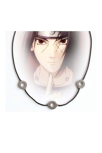 Köstebek Anime Naruto Uchiha Itachi Necklace