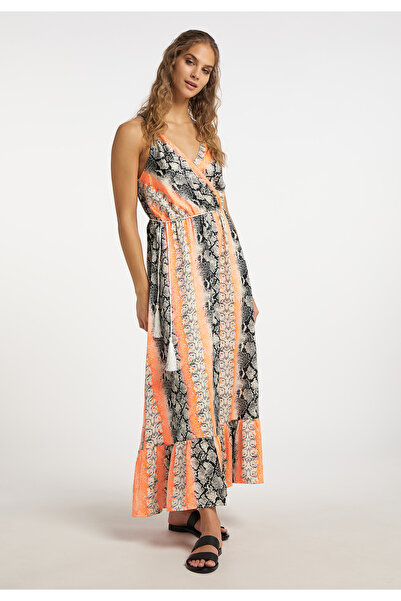 Izia Maxikleid mit Schlangenprint