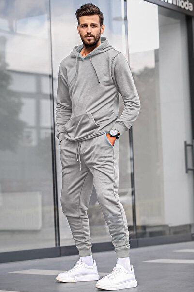 YAKAMEL Ανδρικό σετ αθλητικών φορμών καθημερινής χρήσης, εποχιακό μοντέλο μόδας