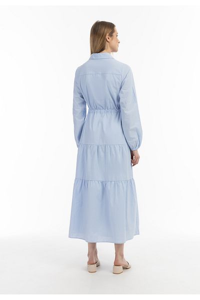 USHA Maxikleid Aus Baumwolle