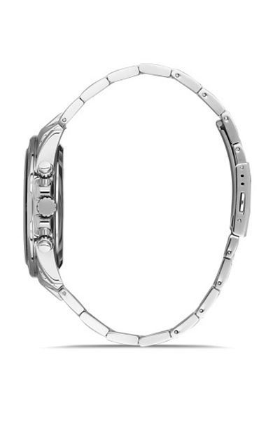 FERRO Men's Silver Wristwatch - Steel Band, Fm31216A-A2