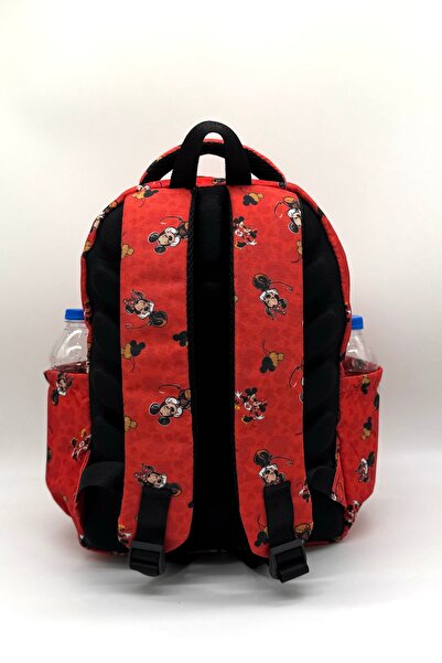 betto's 3 Piece Set First School Bag Set Girl Child Character Patterned Primary School Bag Red