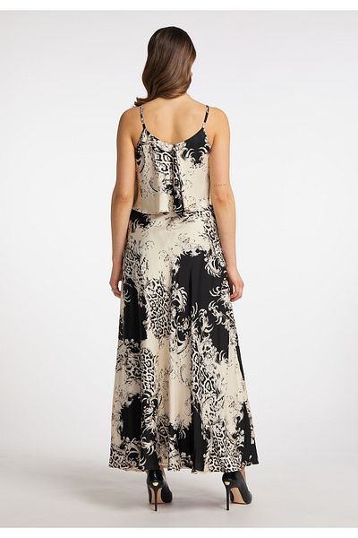 Faina Maxikleid mit Allover-Print