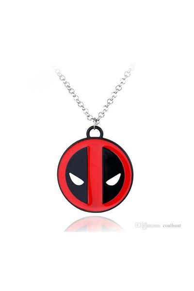 Köstebek Deadpool Face Necklace