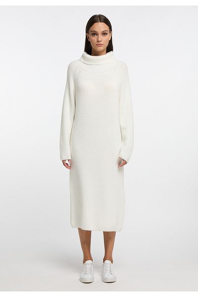 RISA Strick Langarmkleid midi