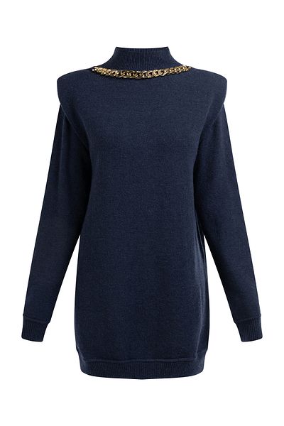 Faina Pantofi de fumat Strickkleid