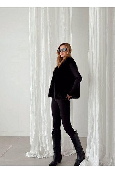 FASHION HAYAL Nexeva Hayal Fashion Short Fur Vest