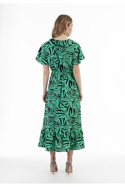 Faina Kleid mit Zebramuster