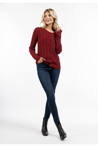 usha blue label Strickjacke