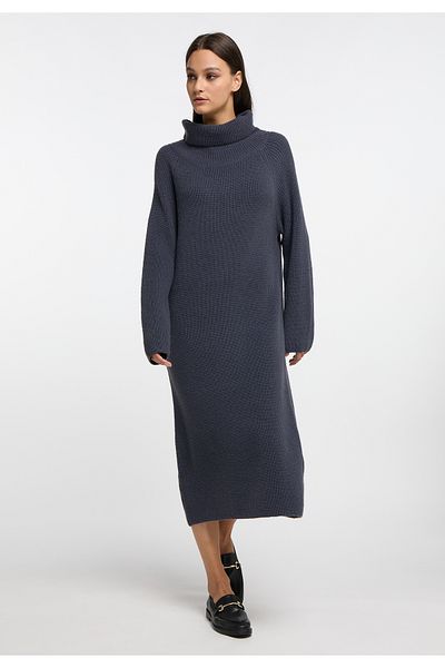 RISA Strick Langarmkleid midi
