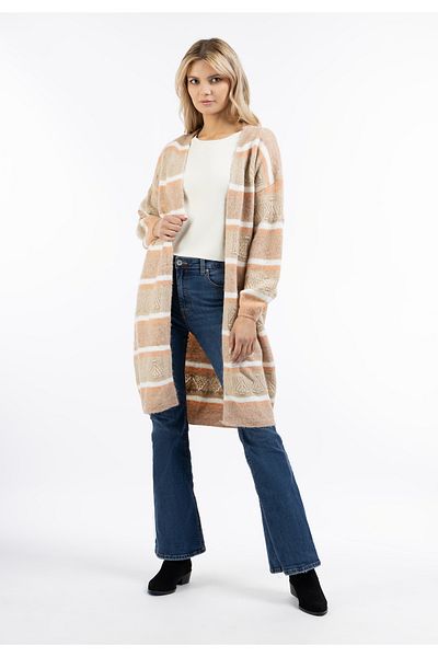 USHA Strick Long Cardigan