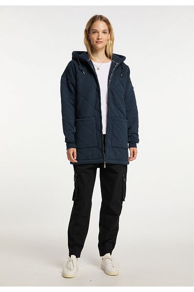 Dreimaster Quilted Sweatmantel