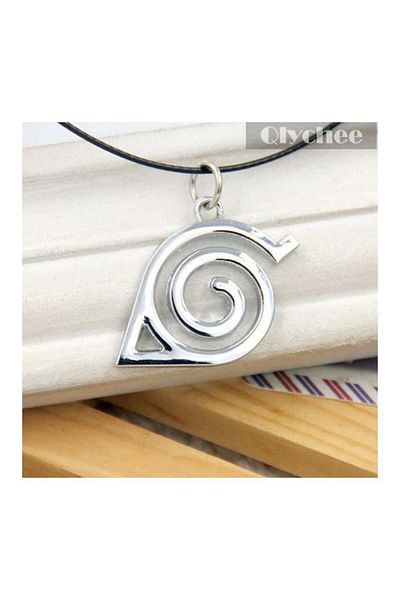 Köstebek Anime Naruto Konoha Ninja Sign Necklace