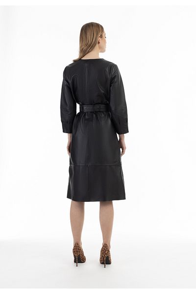 Faina Lederkleid