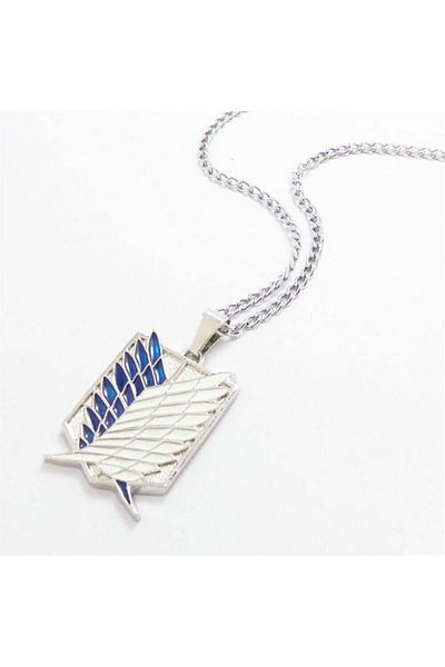 Köstebek Attack On Titan (shingeki No Kyojin) Wings Of Liberty Chain Necklace