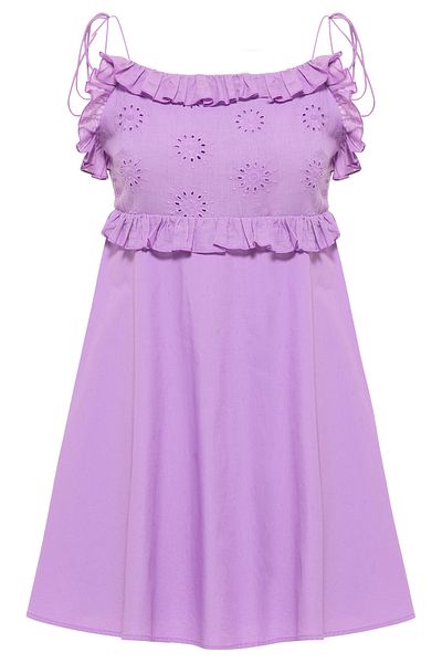 myMo Minikleid mit Spaghettiträgern