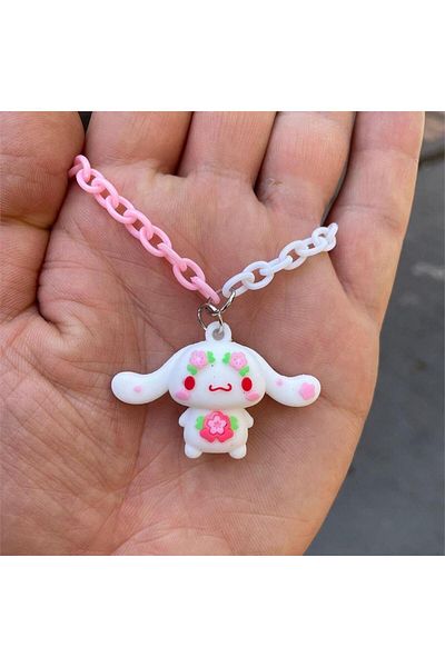 Köstebek Anime Fantasy Magic Melody : Cinnamoroll Colorful Chain Necklace