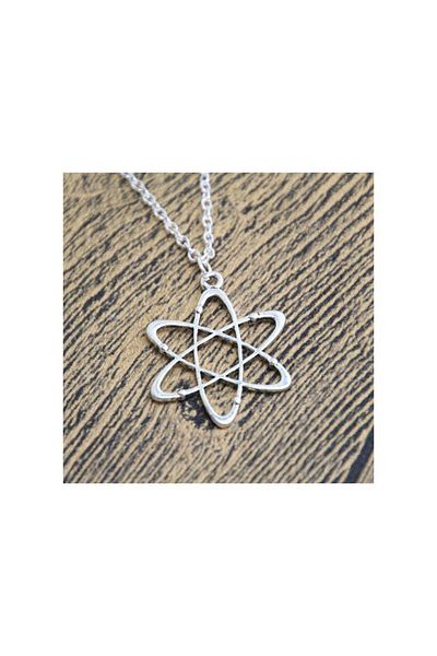 Köstebek Atom Logo Necklace
