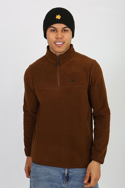 UOMOPARK 6001 Regular Fit Anti-Pilling Anti-Pilling Bato Collar Winter ανδρικό φλις