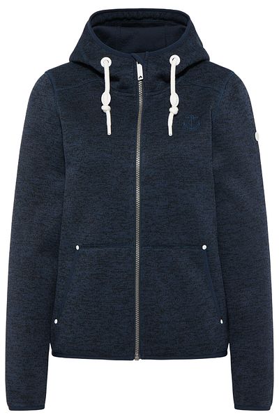 Dreimaster Strickfleecejacke