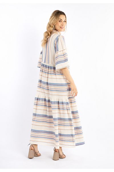 IZIA Streifenkleid Maxi