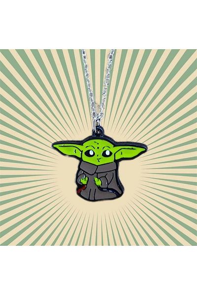 Köstebek Star Wars - Baby Yoda Grogu Necklace