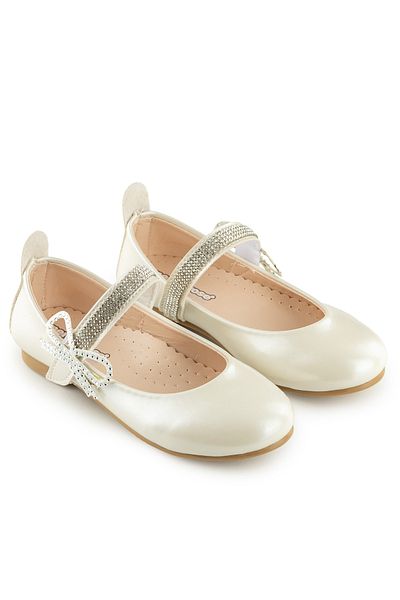 Merli&Rose Balerini cu bandă de piatră pentru fete