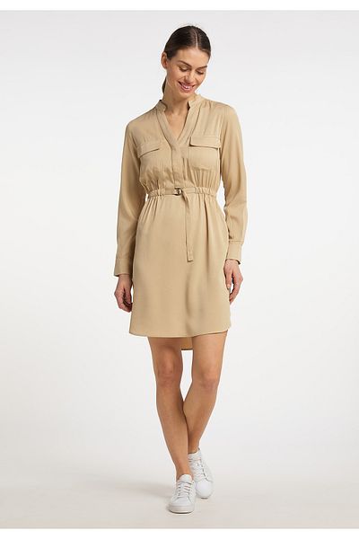 usha blue label Kleid Mit Langem Arm