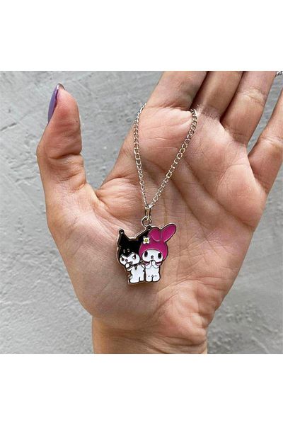 Köstebek Anime Fantasy Magic Melody Friends Necklace