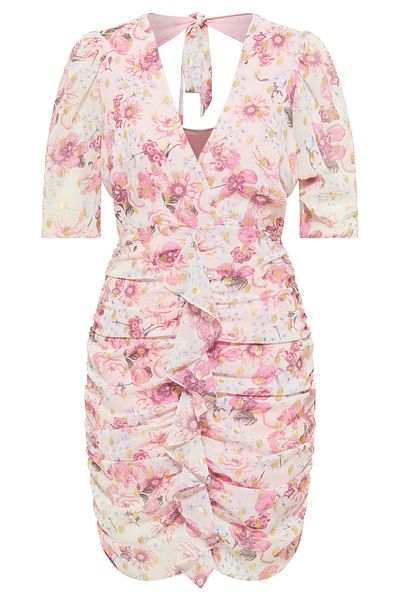 Faina Drapiertes Kleid